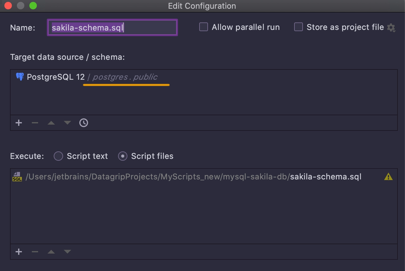 datagrip format sql