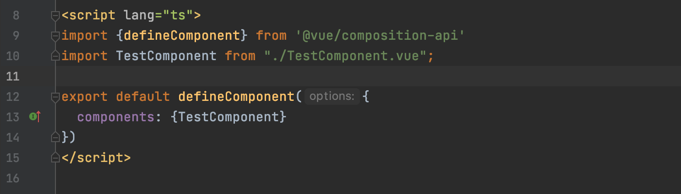 define-component-vue