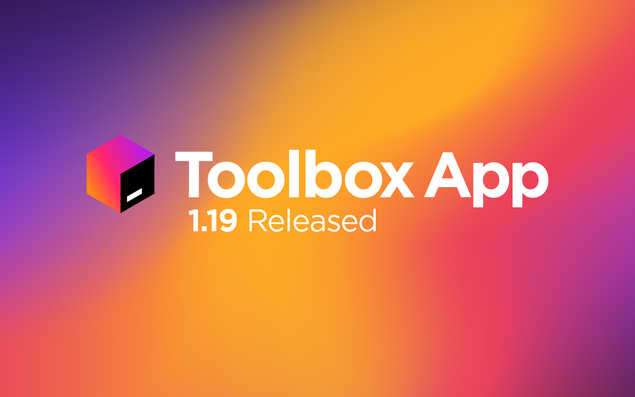 Toolbox App 1.19 Released!