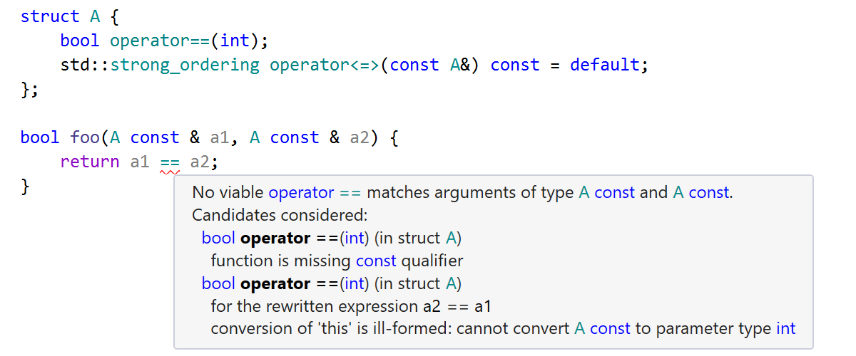  C++20: the list of considered overloading candidates