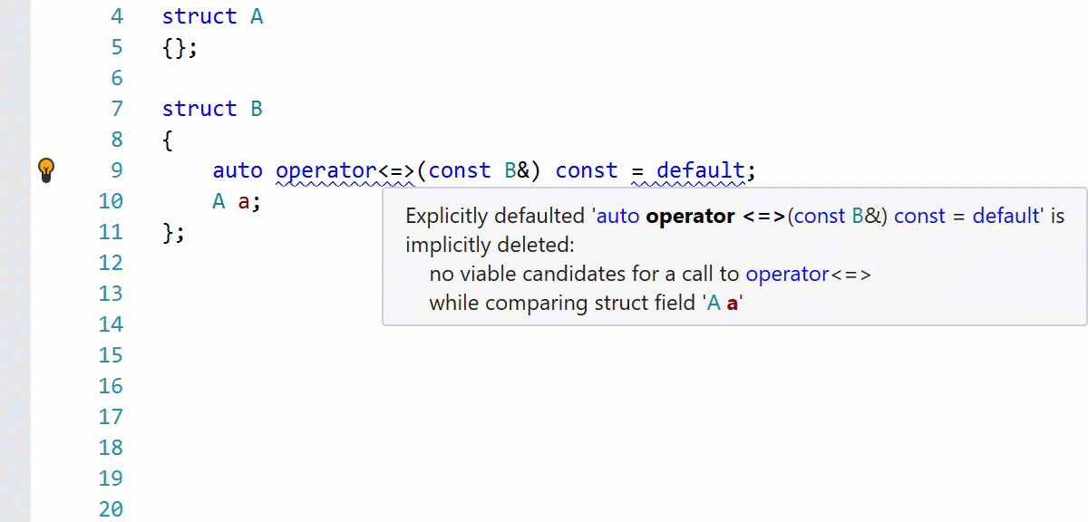 C++20 Comparisons in ReSharper C++ 2020.3 | The ReSharper C++ Blog