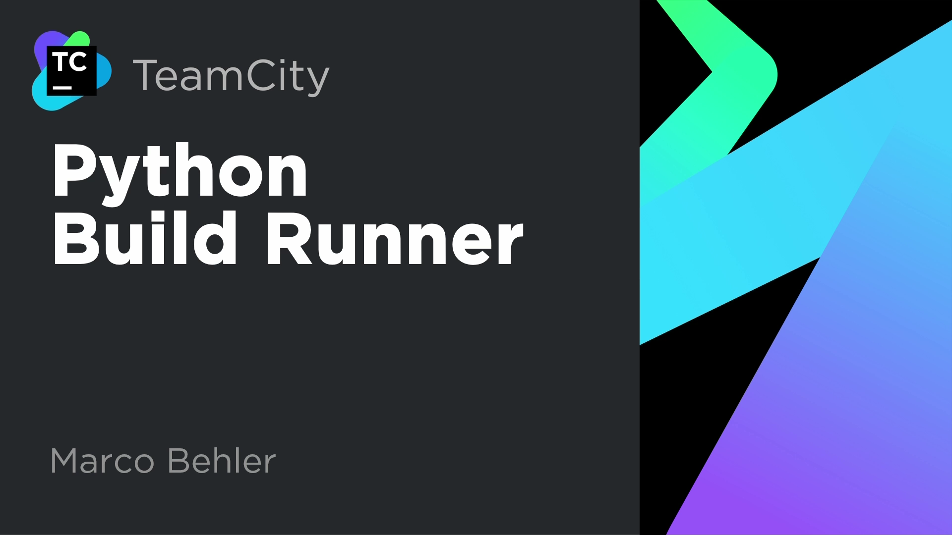 New in TeamCity 2020.2: Python Build Runner