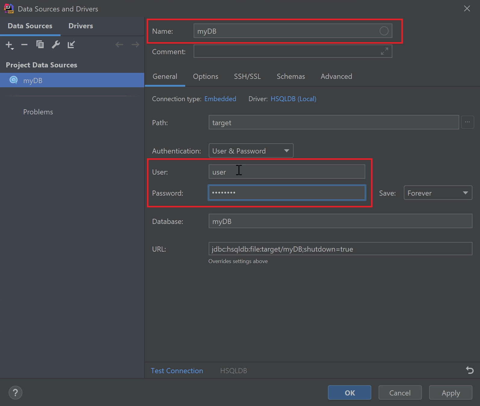 Database Config