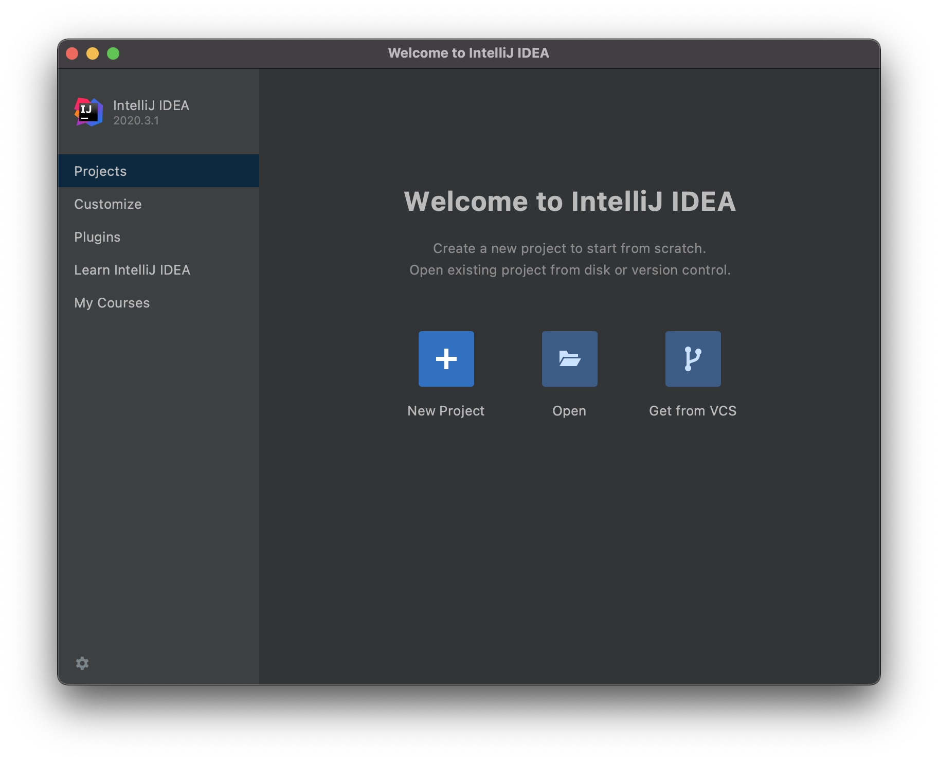 Welcome to IntelliJ IDEA