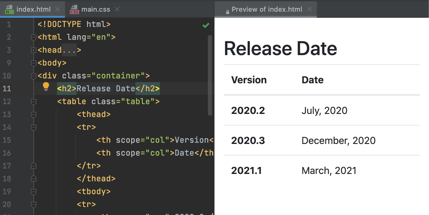 WebStorm 2021.1: более умное автодополнение кода для JavaScript и  TypeScript, предпросмотр HTML и другие функции | The WebStorm Blog