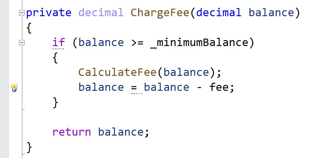 Shorten a compound assignment