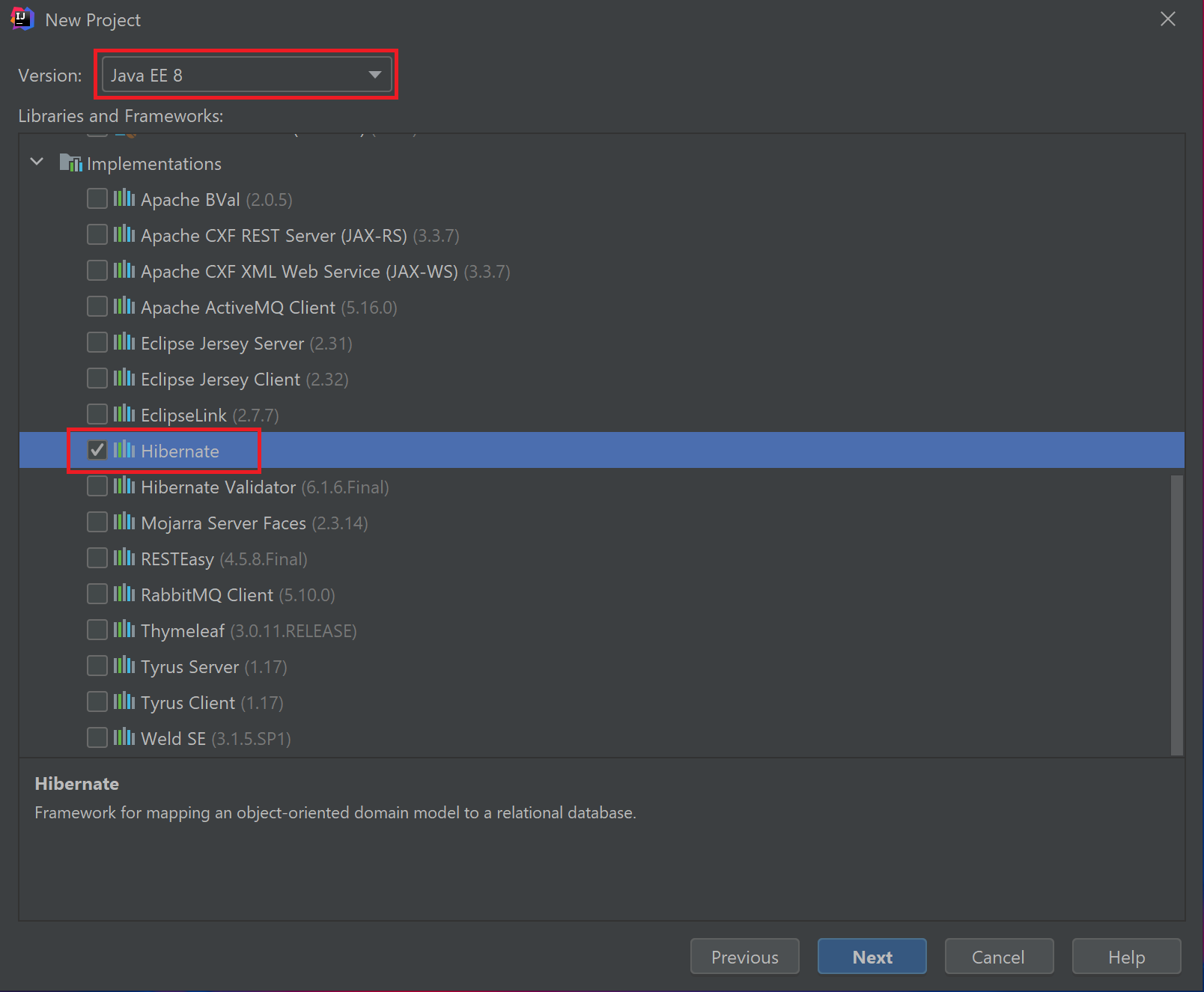 Selecting Frameworks