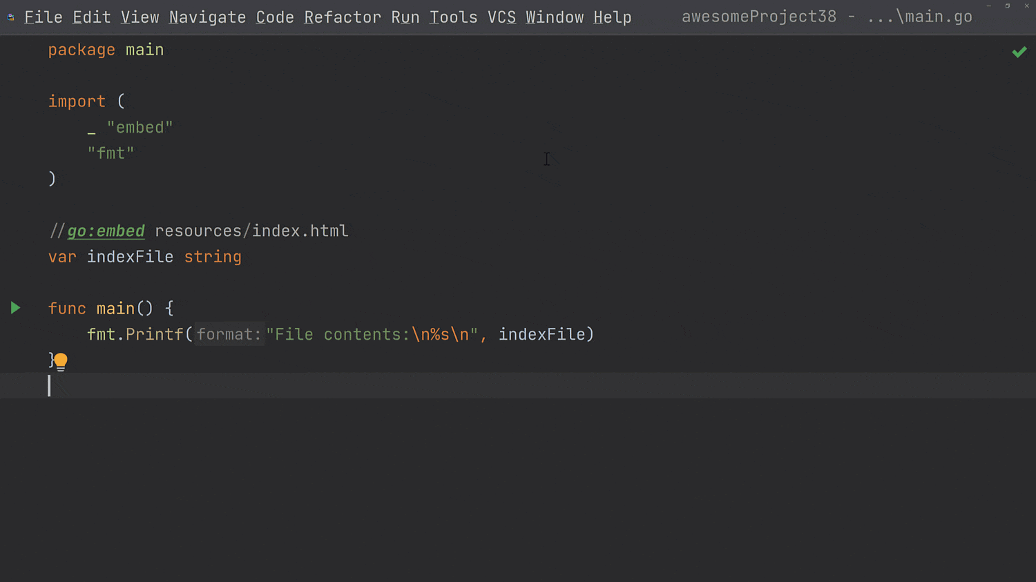 GoLand 2021.1 EAP 3 Introduces go:embed Support, Run Targets, Extract ...