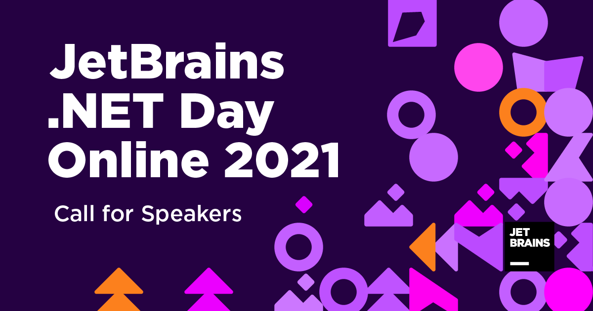 JetBrains .NET Day Online 2021