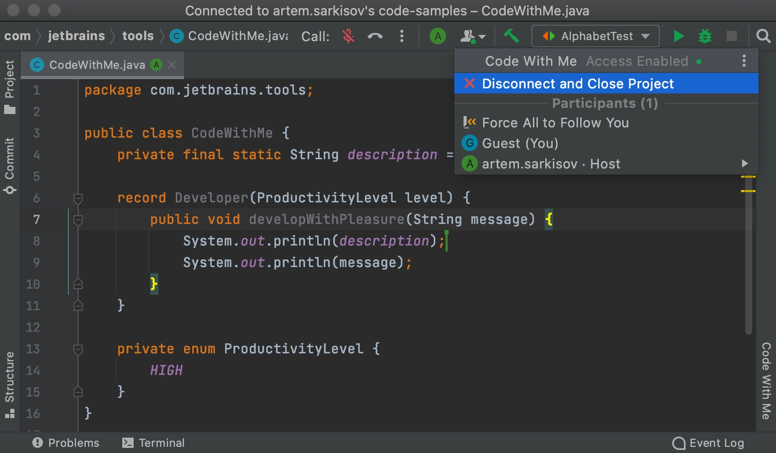 Jetbrains license key