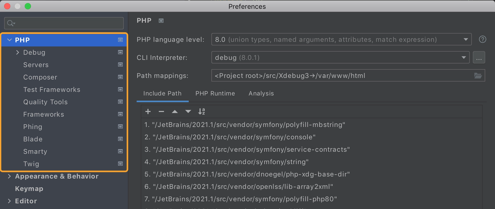 JetBrains PhpStorm 2023.1.3 for mac instal free