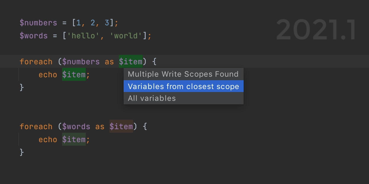 phpstorm eap 2021