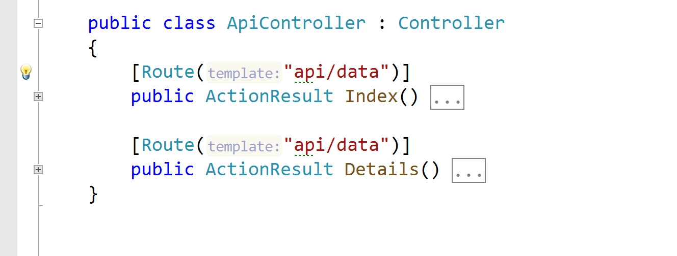 Extract route templates to controller