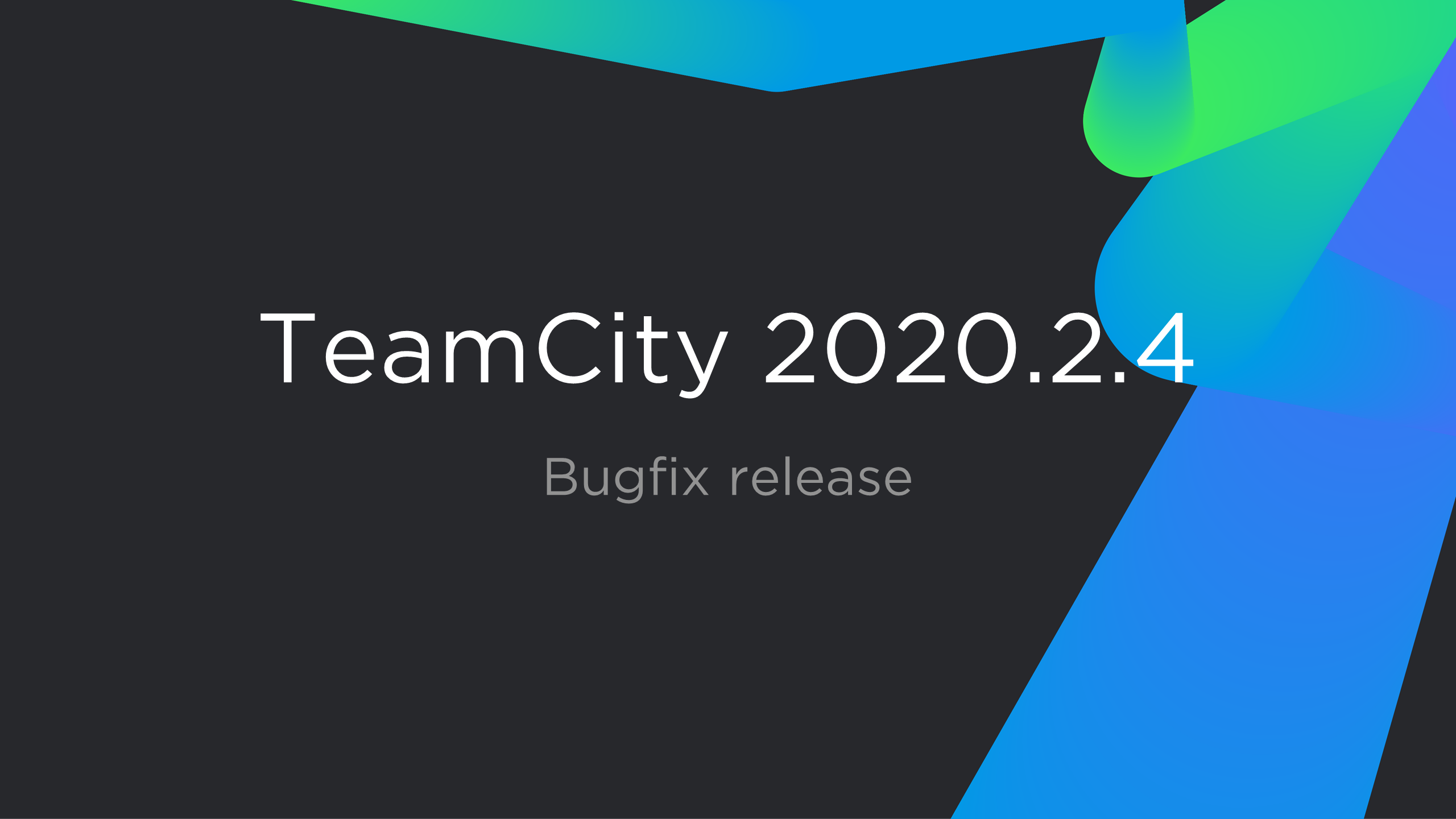 TeamCity 2020.2.4