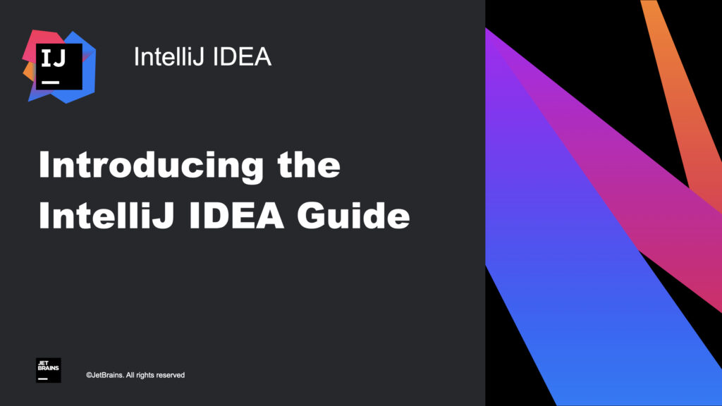 Lancement du Guide IntelliJ IDEA The IntelliJ IDEA Blog