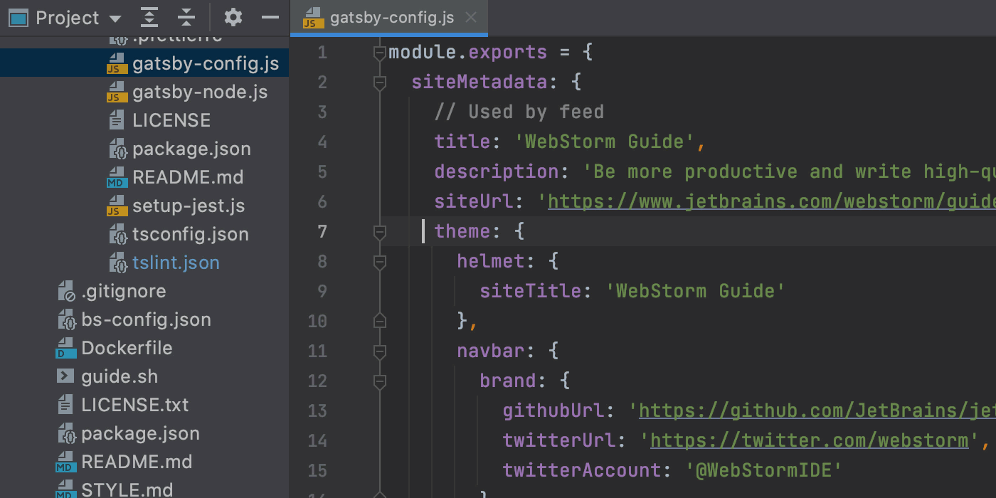 webstorm disable typo check