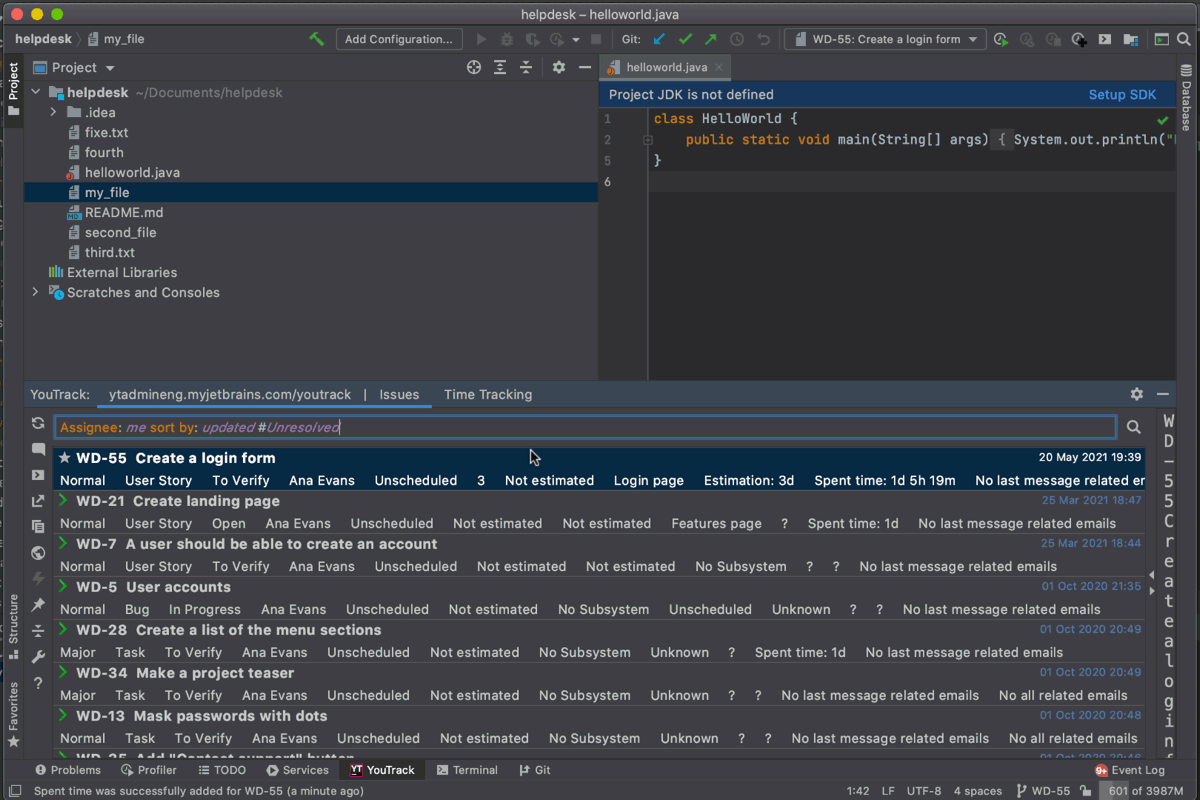 New And Improved YouTrack Plugin For IntelliJ Based IDEs The IntelliJ IDEA Blog