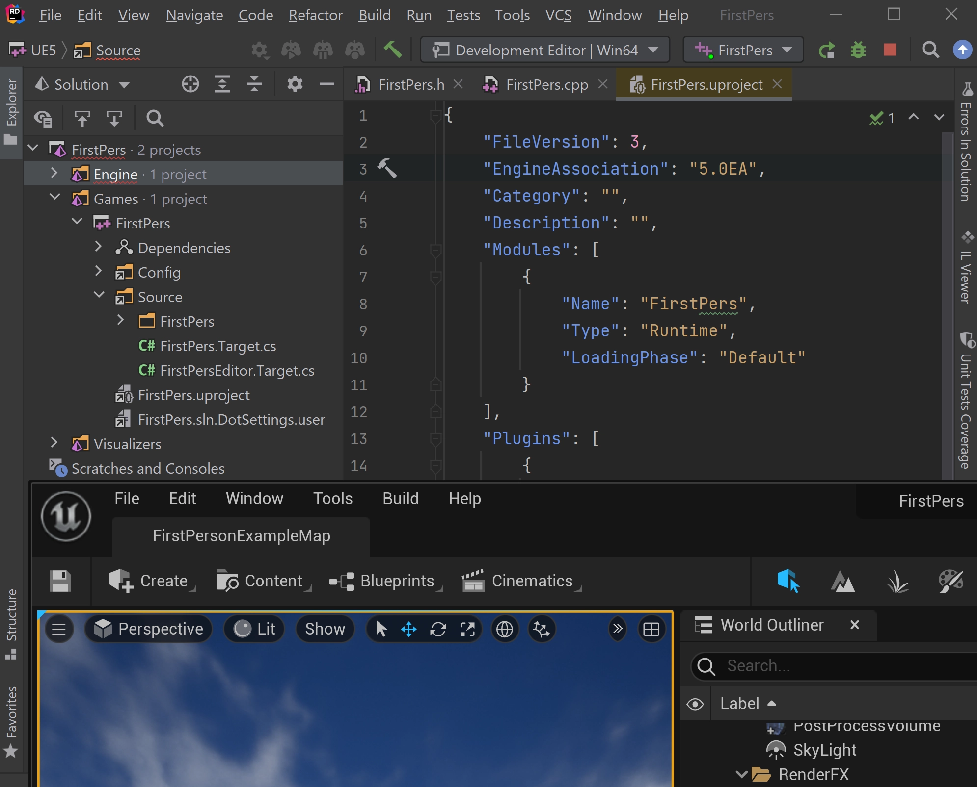 Rider For Ue Public Preview Now Works With Unreal Engine 5 The Net Tools Blog