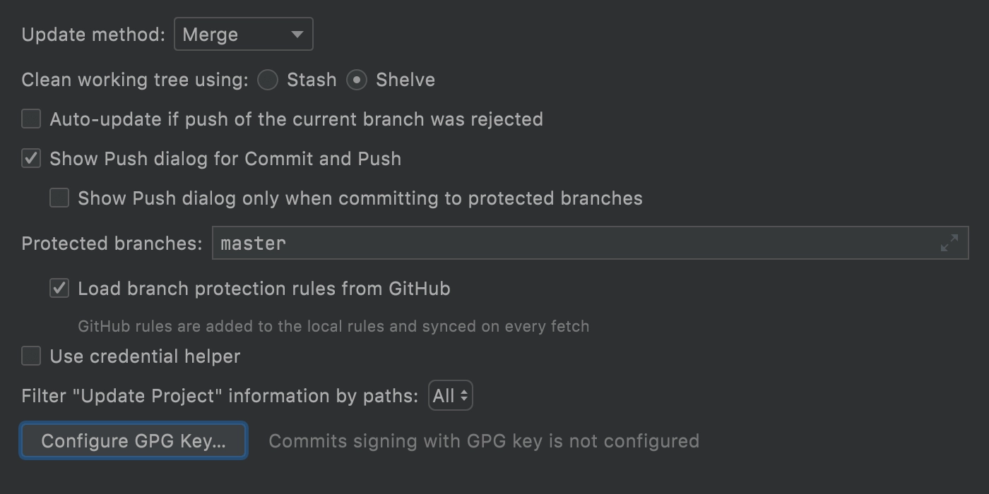 GPG-key-configuration-in-webstorm-settings