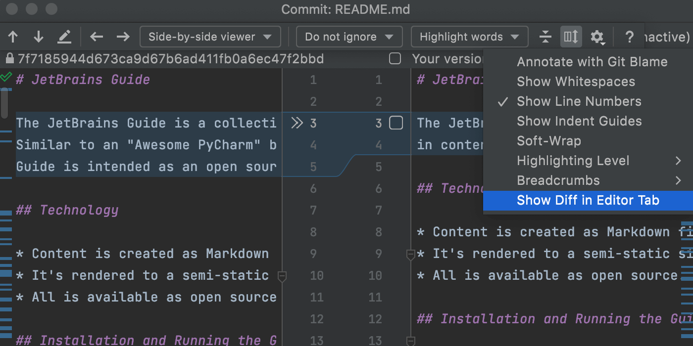 show-diff-in-editor-tab-webstorm