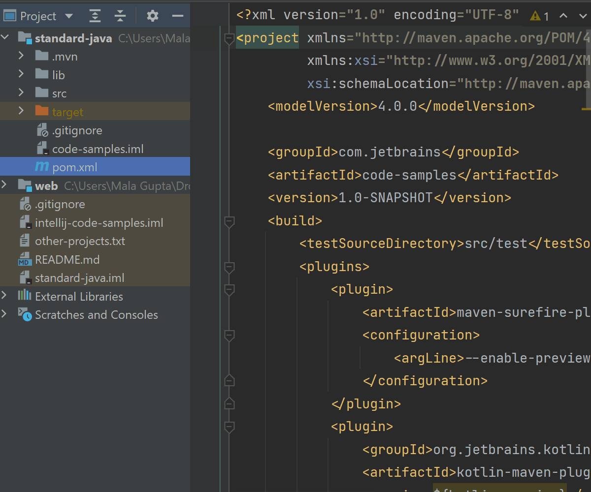 Как создать maven проект в intellij idea