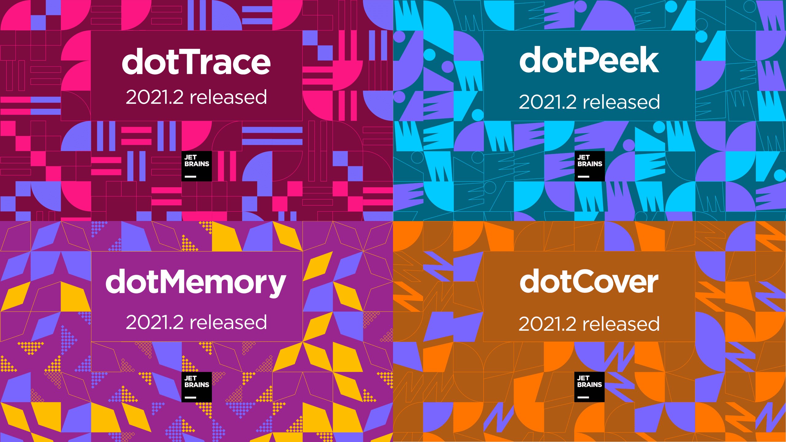 Dotpeek. Jetbrains. Jetbrains DATAGRIP 2021.2. DOTTRACE logo.