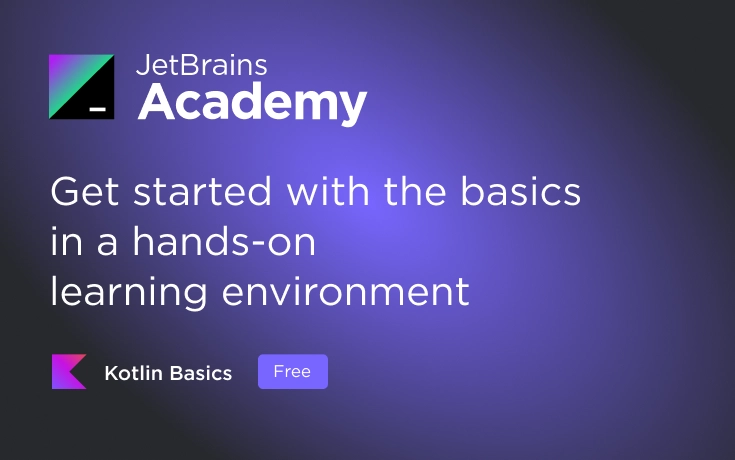 Kotlin Basics track on JetBrains Academy