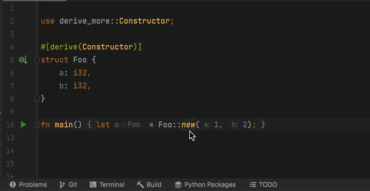 Expanding a custom derive procedural macro