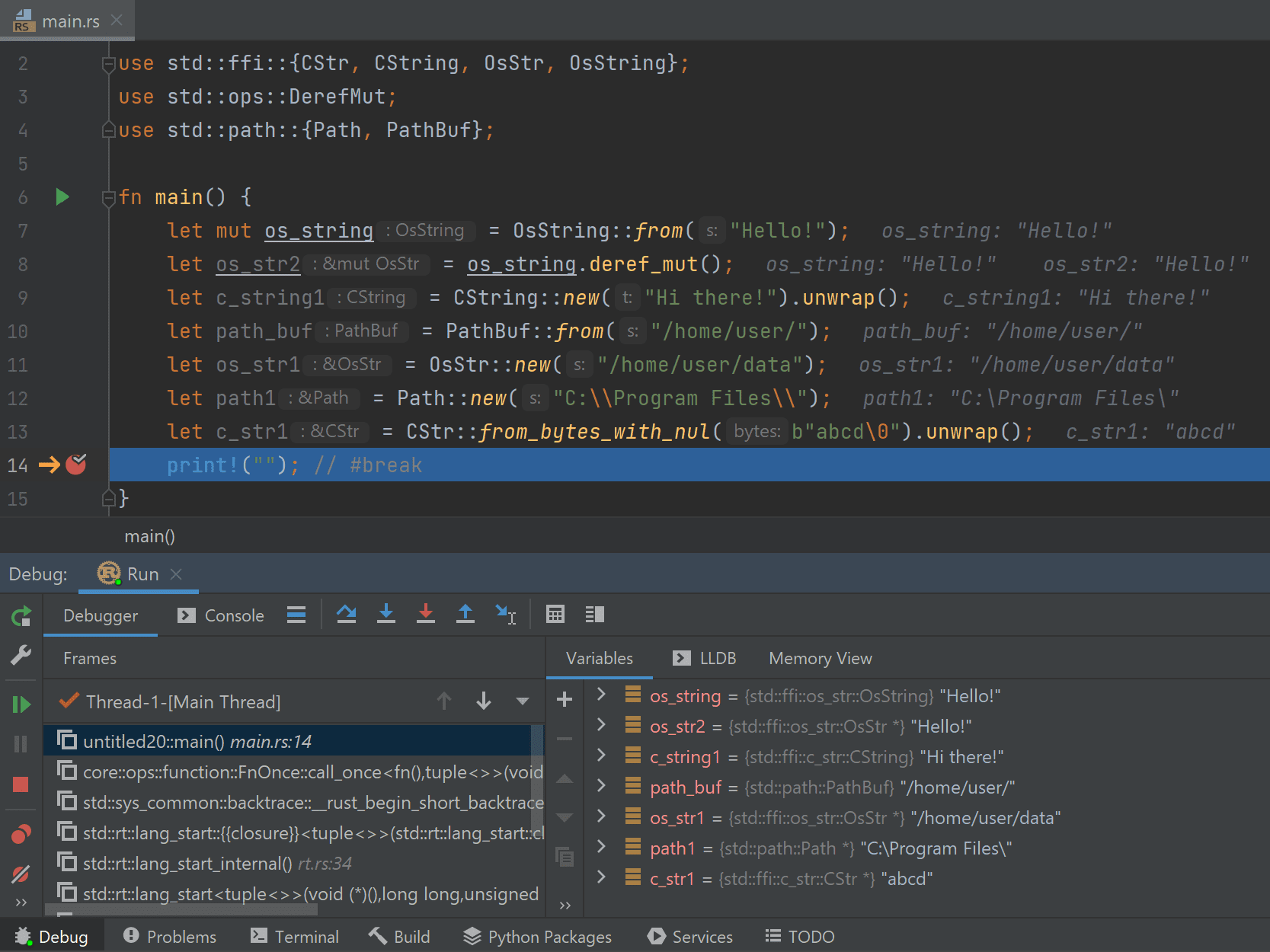 LLDB renderers for more standart types