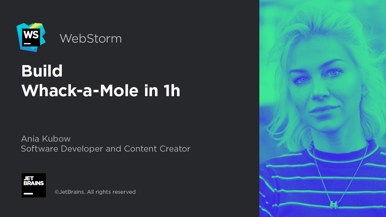 Live Webinar: Build Whack-a-Mole in 1 Hour | The WebStorm Blog