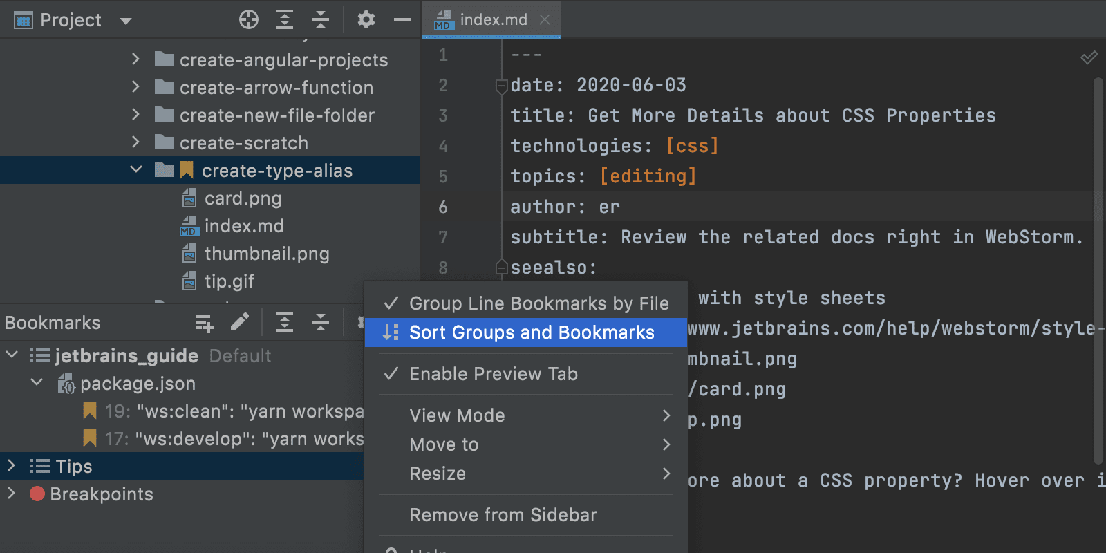 webstorm eap 2021