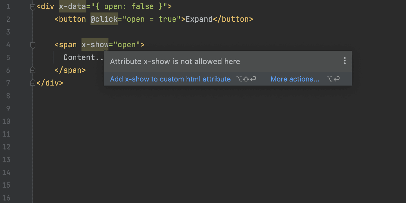 no-support-for-directives-in-webstorm