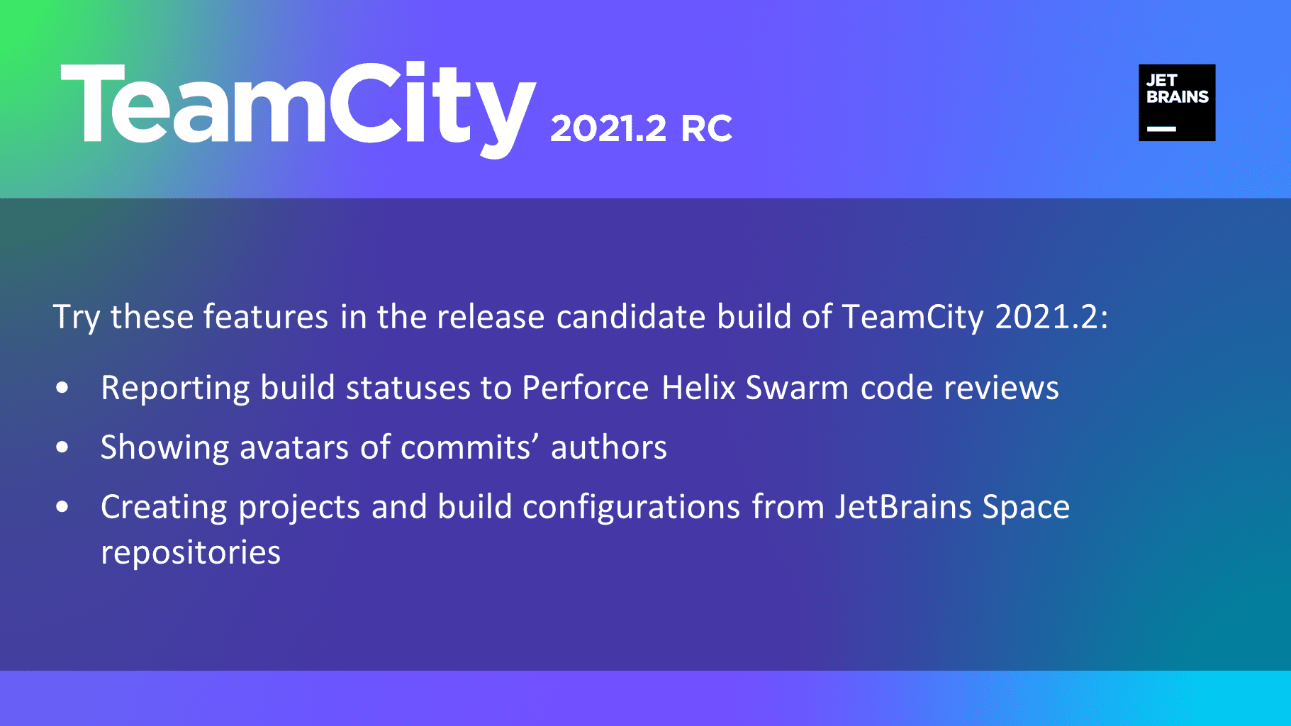 TeamCity 2021.2 RC