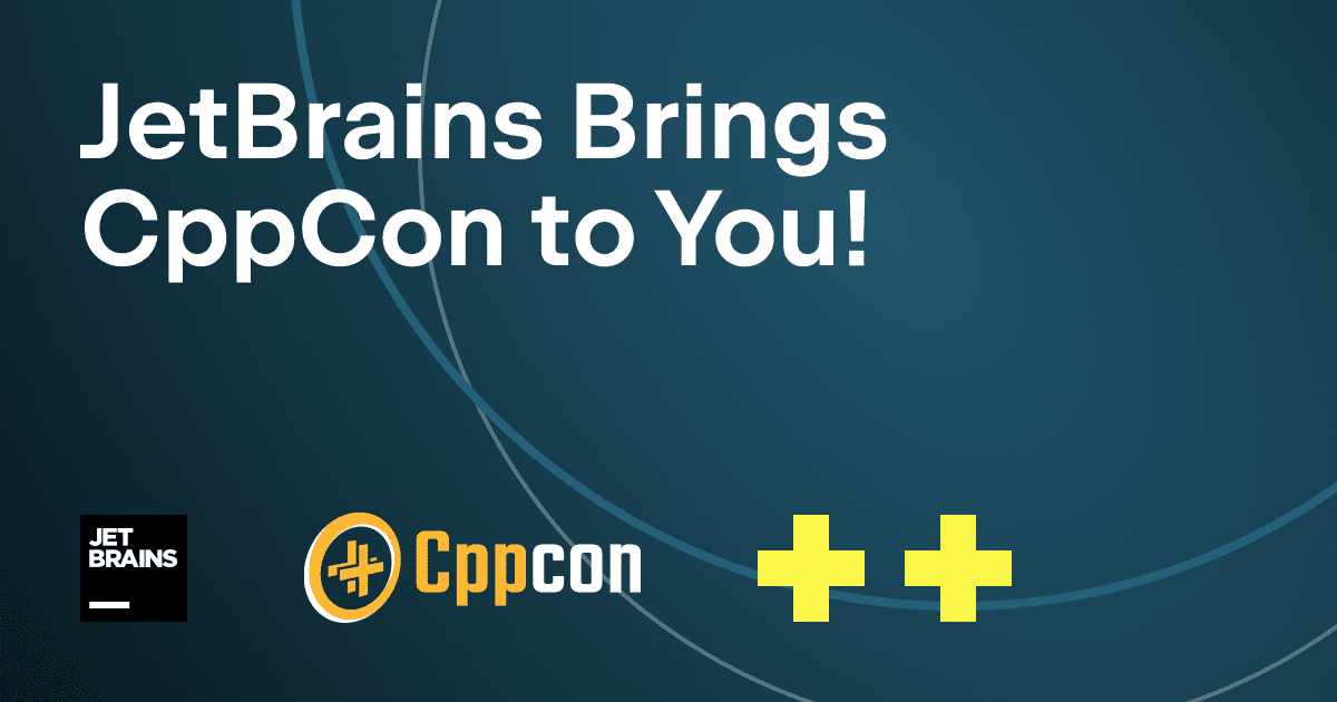 JetBrains Brings CppCon talks to you