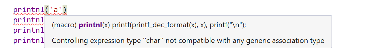 Сontrolling expression type is not compatible with any generic association type