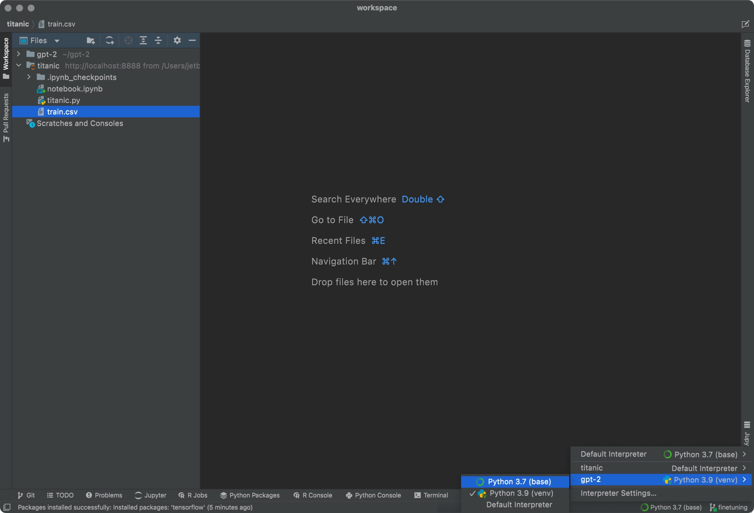 what-is-pip-conda-anaconda-spyder-jupyter-notebook-pycharm-pandas-tensorflow-and-django