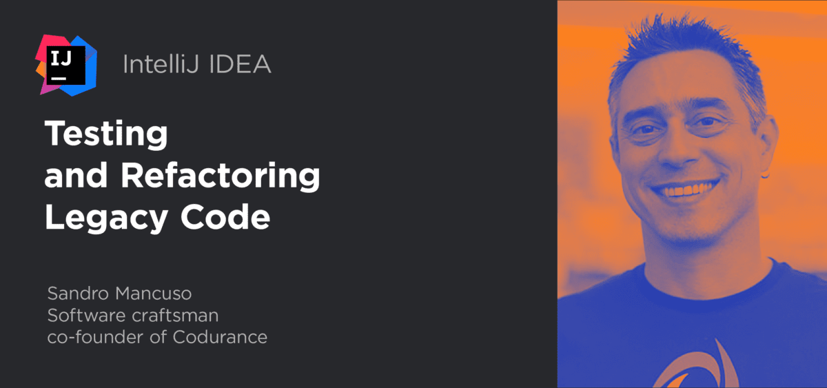 New Live Stream: Testing and Refactoring Legacy Code | The IntelliJ IDEA  Sns-Brigh10