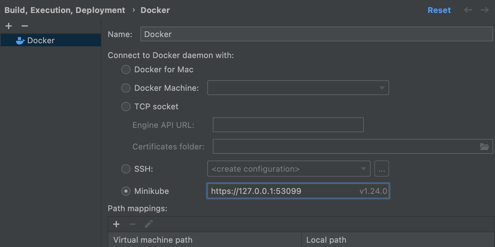 docker-minicube