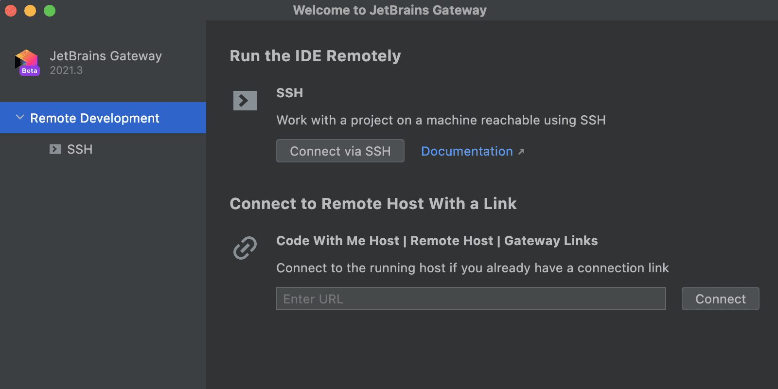 JetBrains Gateway