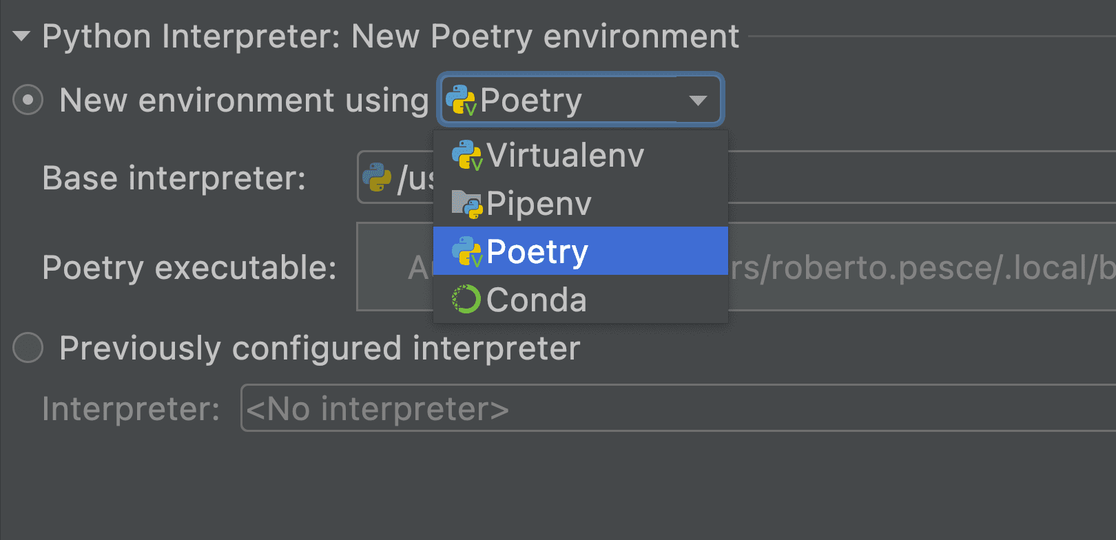 Poetry support