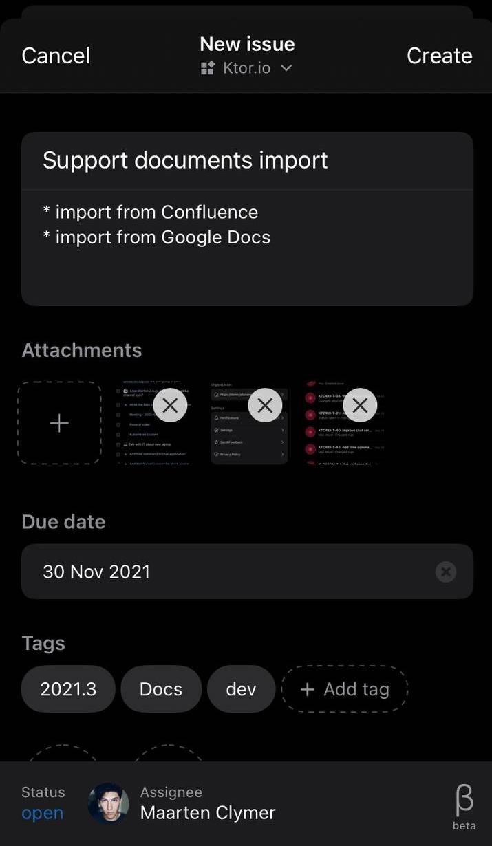 Manage Space issues in the iOS app