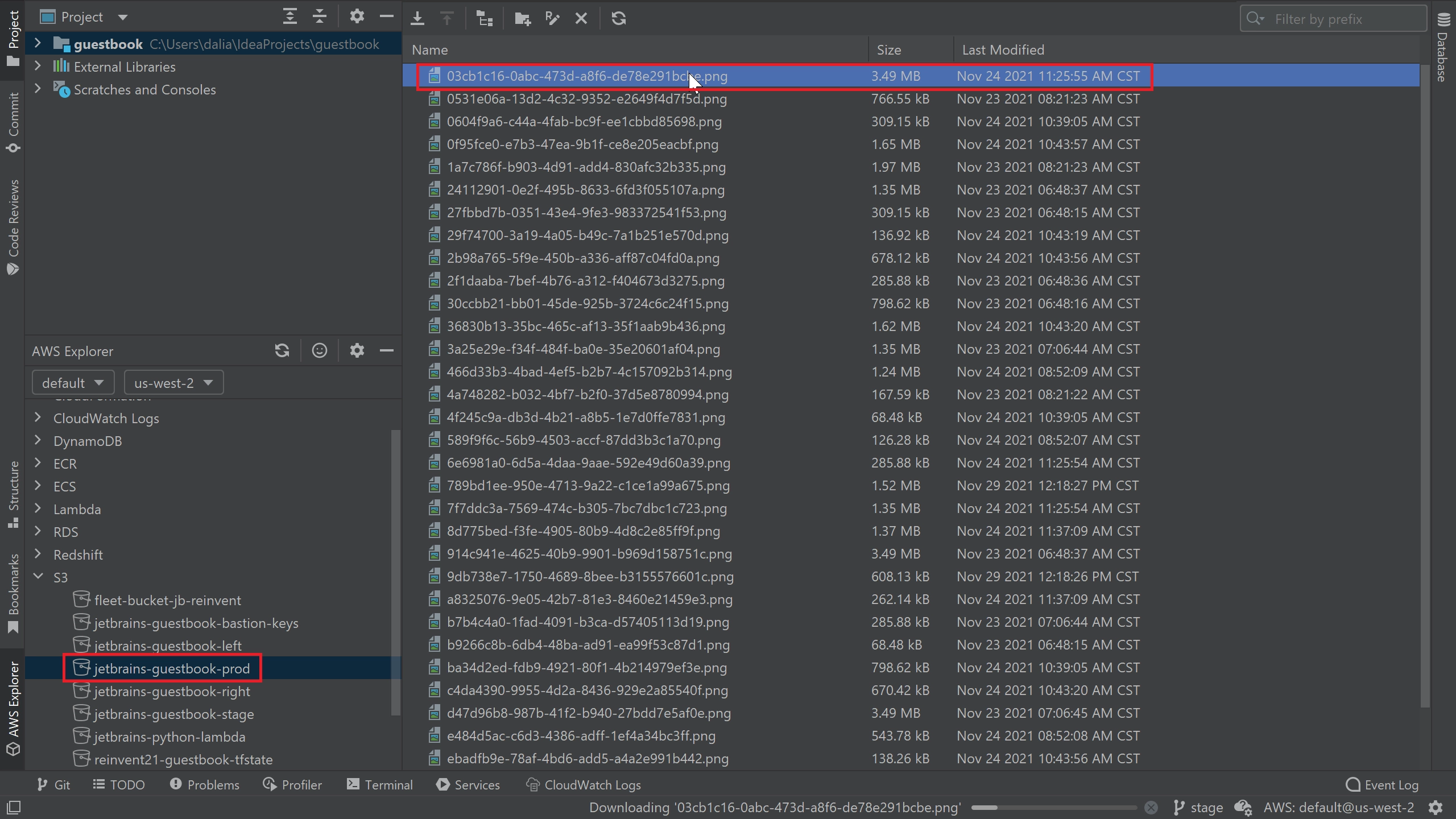 View S3 Bucket Contents