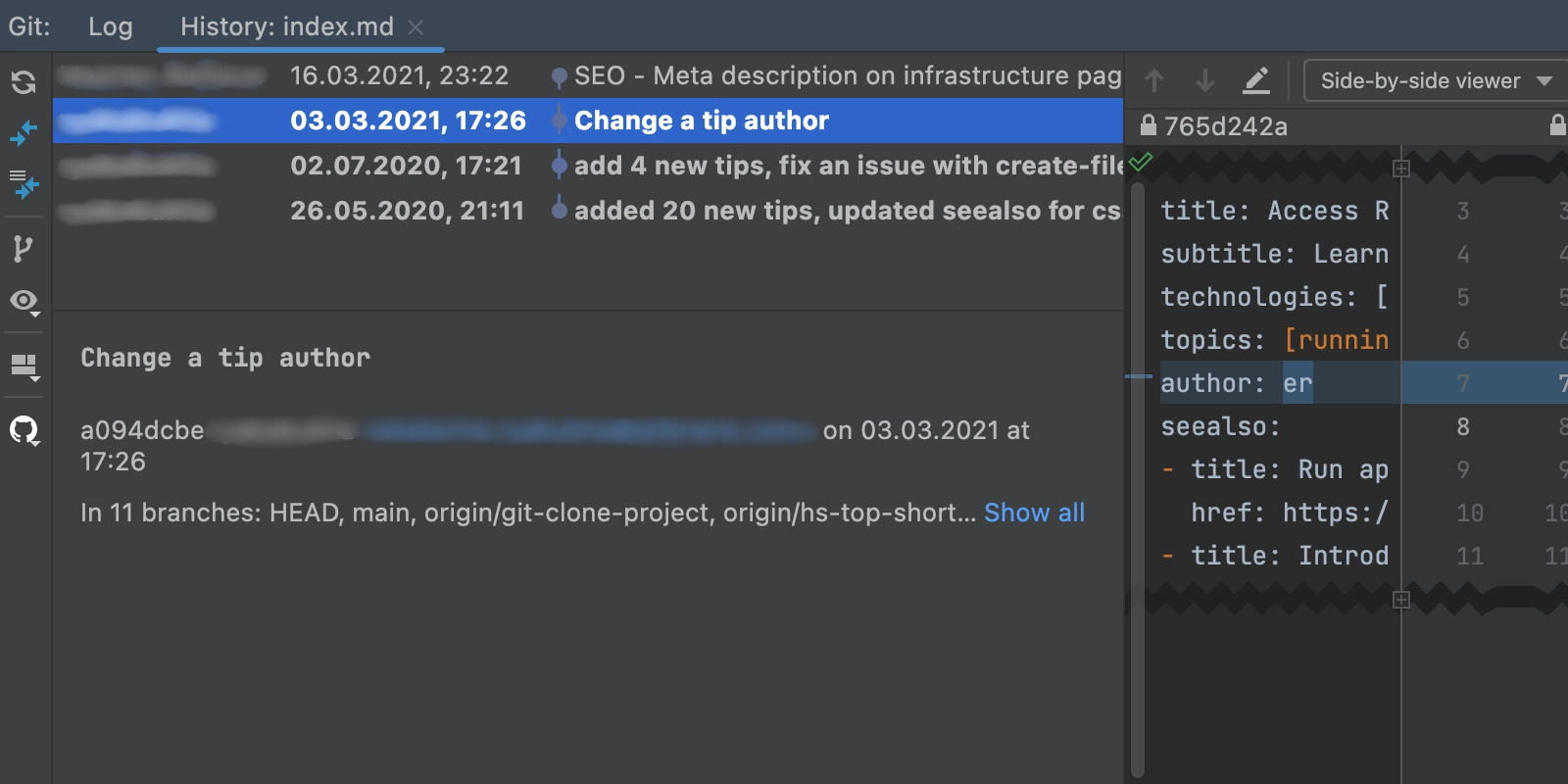 git-history-webstorm