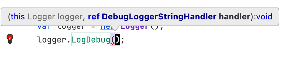 Passing a string to a String Handler