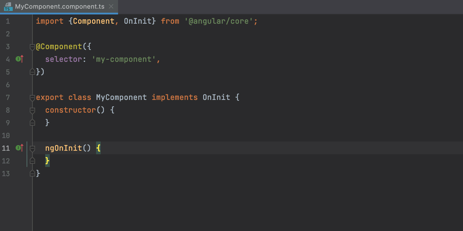 Code snippets: expand template with Skip if Defined selected