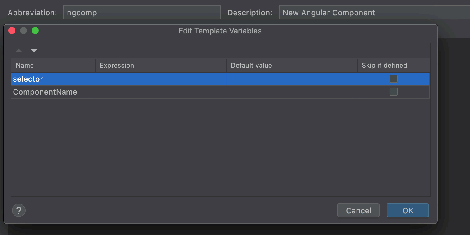 Creating and Using Code Snippets With Placeholders | The WebStorm Blog