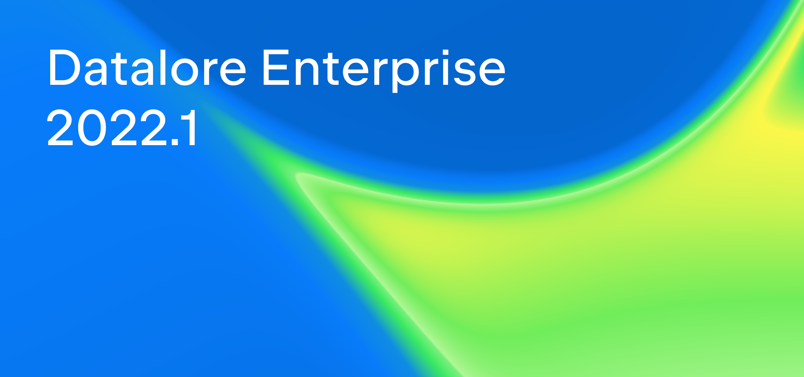Datalore Enterprise 2022.1 Release