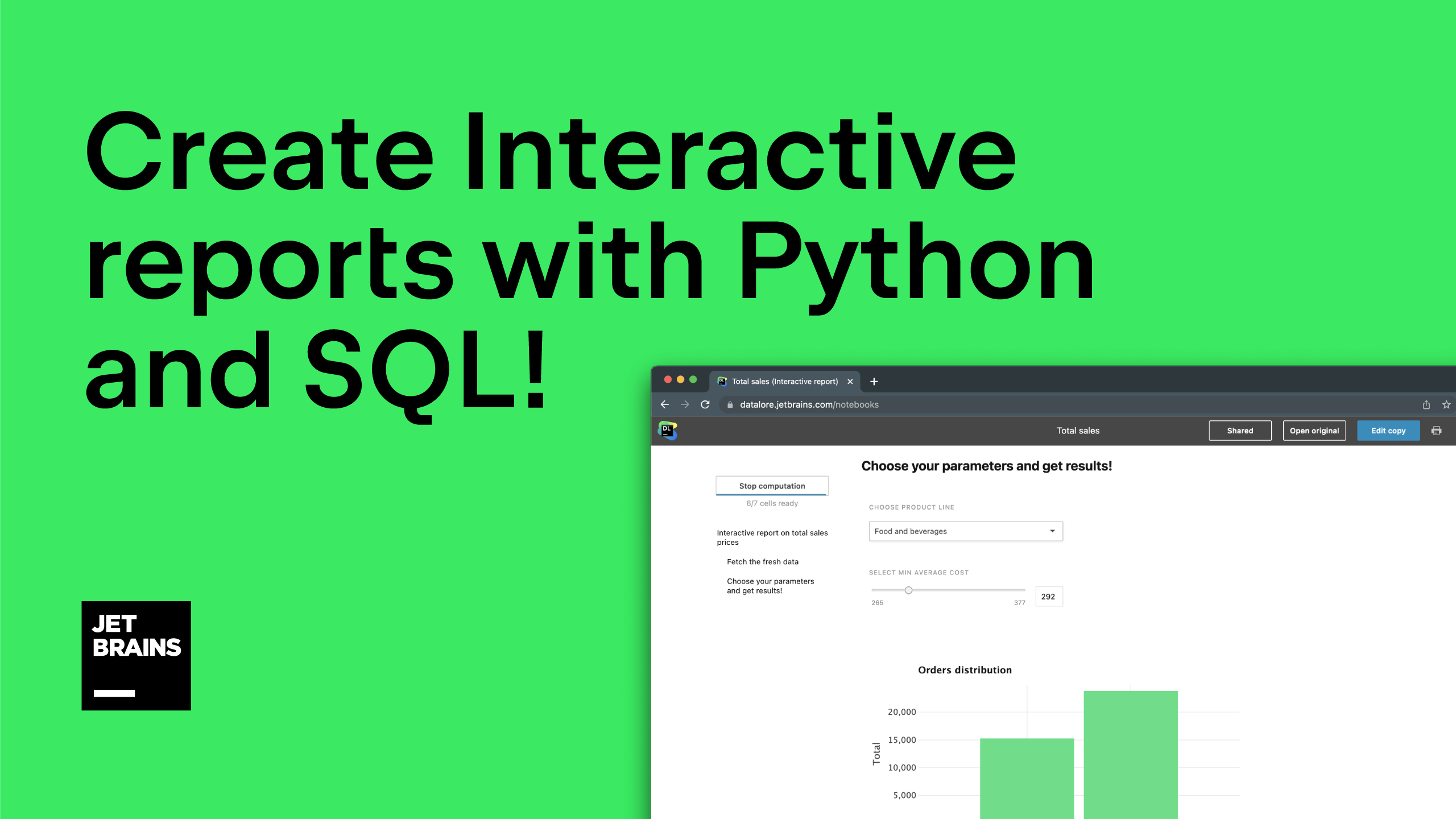 Introducing Interactive Reports to Datalore! | The Datalore Blog