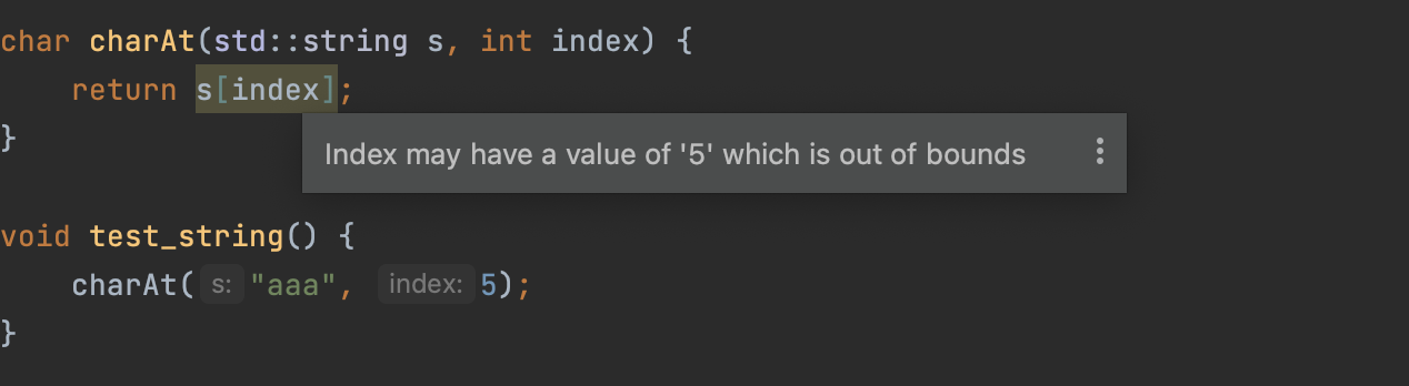 String bounds