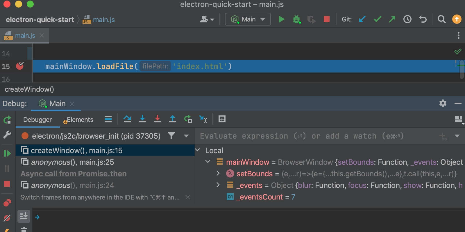 webstorm debug